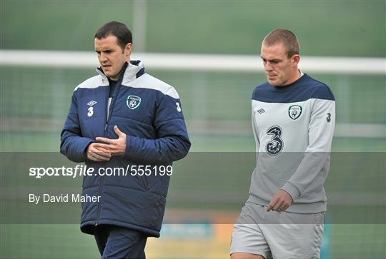 Republic of Ireland Squad Training - Sunday 4th September 2011