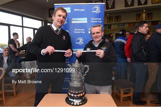2017 Bank of Ireland Provincial Towns Cup Semi-Final Draw