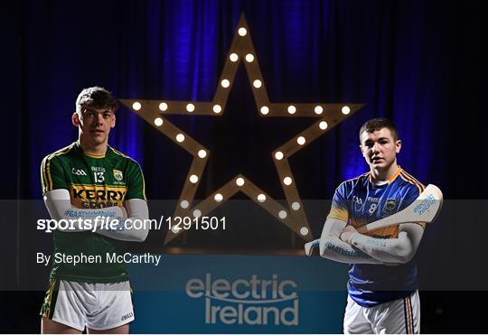 Electric Ireland GAA Minor Star Awards to recognise Major Stars of 2017