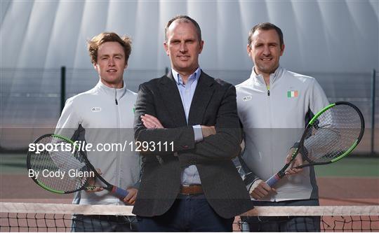 Irish Davis Cup Team Media Day