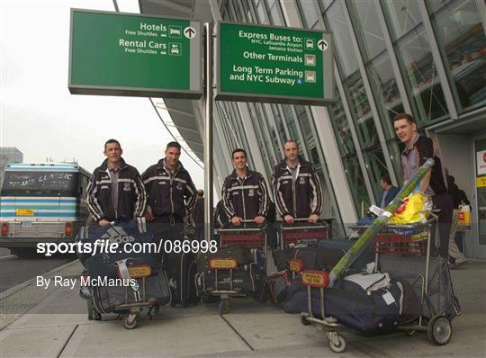 Sligo Squad and Supporters Arrive in New York
