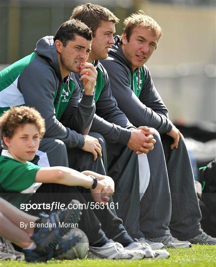 Ireland Rugby Squad Training - 2011 Rugby World Cup - Tuesday 27th September