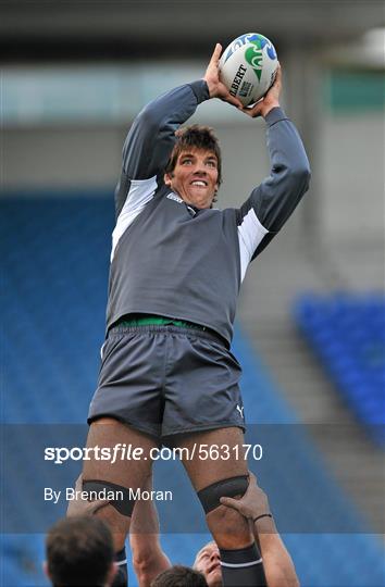 Ireland Rugby Squad Training - 2011 Rugby World Cup - Tuesday 27th September