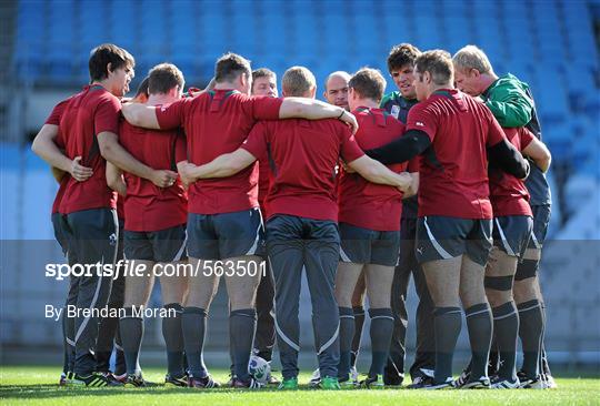 Ireland Rugby Squad Training - 2011 Rugby World Cup - Wednesday 28th September