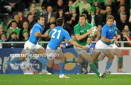 Ireland v Italy - 2011 Rugby World Cup - Pool C