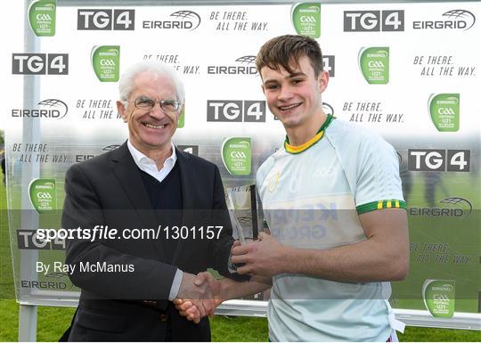 Man of the Match at Galway v Kerry - EirGrid GAA Football All-Ireland U21 Championship Semi-Final