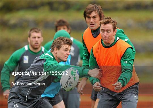 Ireland Rugby Squad Training - 2011 Rugby World Cup - Wednesday 5th October