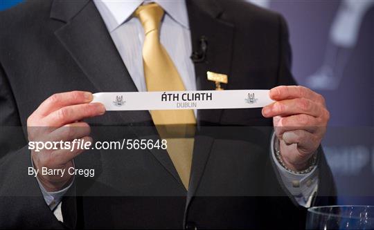 2012 GAA All-Ireland Senior Championship Draws