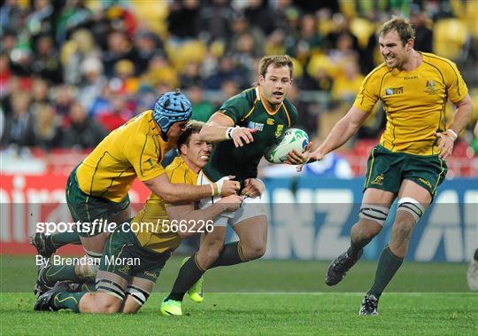 Australia v South Africa - 2011 Rugby World Cup - Quarter-Final