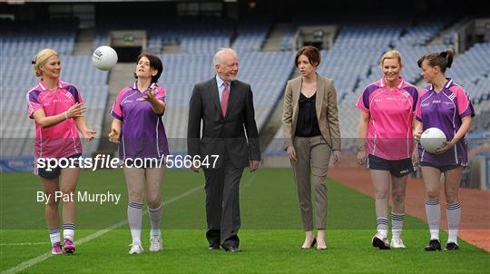 Ladies Gaelic Football Association and Mental Health Ireland Photocall