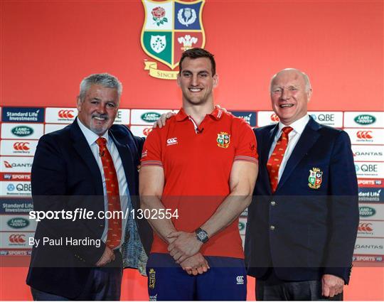 Announcement of the British & Irish Lions Squad for the 2017 Tour to New Zealand