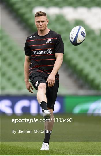 Saracens Rugby Captain's Run and Press Conference