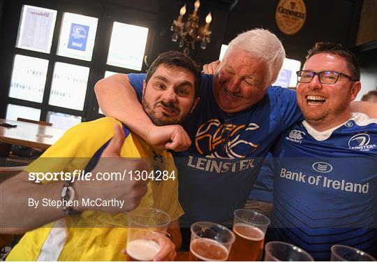 Leinster Rugby Fans in Lyon