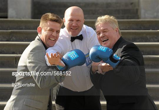 Lucozade Sport and the Association of Sports Journalists in Ireland Honour Irish Boxing Champions