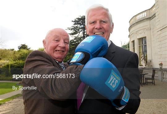 Lucozade Sport and the Association of Sports Journalists in Ireland Honour Irish Boxing Champions