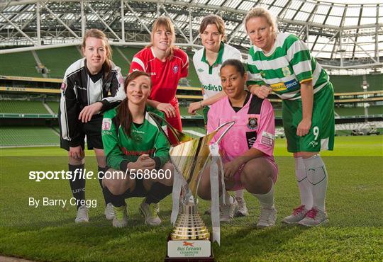 Bus Éireann Women’s National League Captains Photocall