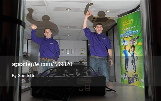 Xbox Kinect Sports 2 Launch with Dublin footballer Kevin McManamon & Kerry footballer Darran O’Sullivan