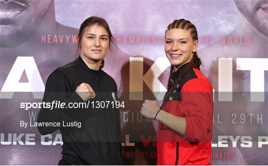Katie Taylor and Nina Meinke Press Conference