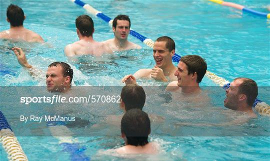 Ireland Team at International Rules Series 2011 - Sunday 30th October