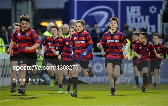 Bank of Ireland Minis at Leinster v Glasgow Warriors  - Guinness PRO12 Round 21