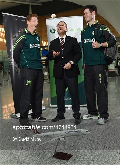 The Cricket Ireland Squad depart for The One Day Internationals in Bristol and Lord's