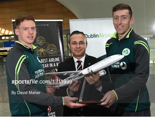 The Cricket Ireland Squad depart for The One Day Internationals in Bristol and Lord's