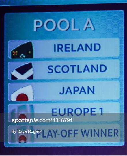 Rugby World Cup Pool Draw