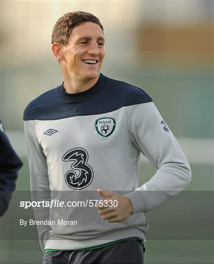 Republic of Ireland Squad Training - Saturday 12th November 2011