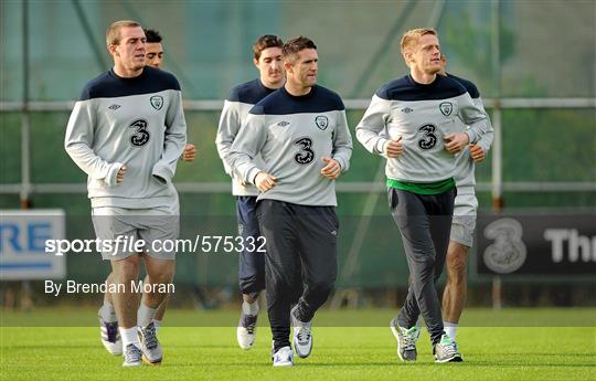 Republic of Ireland Squad Training - Saturday 12th November 2011