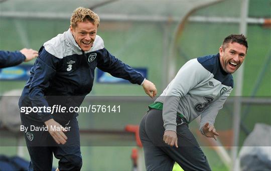 Republic of Ireland Squad Training - Monday 14th November