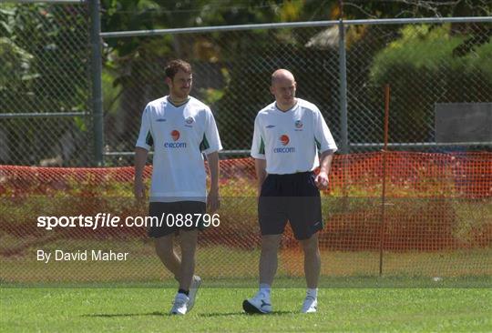 Republic of Ireland Squad Training Session and Press Conference