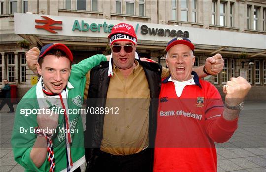 Munser Rugby Supporters in Wales