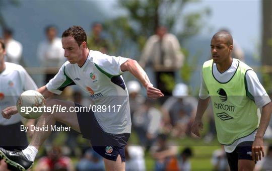 Republic of Ireland Squad Training Session and Press Conference