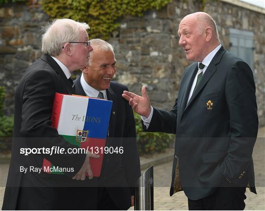 Association of Sports Journalists in Ireland presentation to Tony Ward and Ollie Campbell