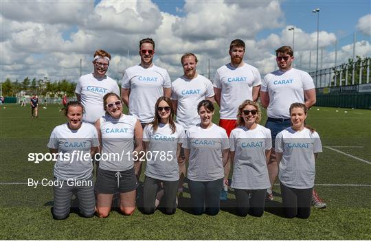 Cadbury #BoostYourAwareness Touch Rugby Blitz in aid of Aware