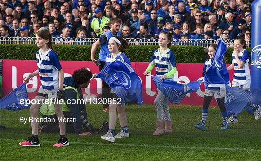 Flagbearers at Leinster v Scarlets - Guinness PRO12 semi-final