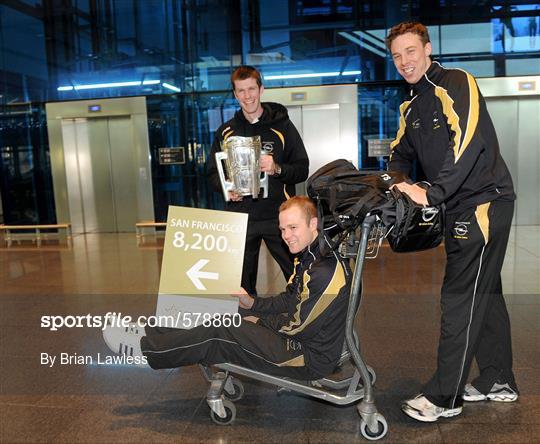 GAA GPA All-Stars Tour 2011 sponsored by Opel departs for San Francisco
