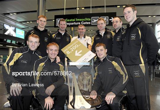 GAA GPA All-Stars Tour 2011 sponsored by Opel departs for San Francisco
