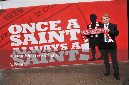 Liam Buckley unveiled as new manager of St Patrick's Athletic