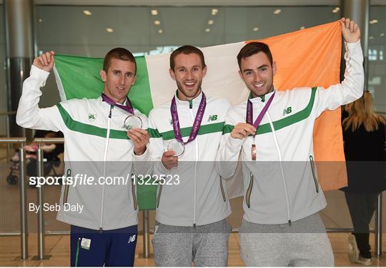Ireland Men's Race Walking Team Return from the European Race Walking Cup
