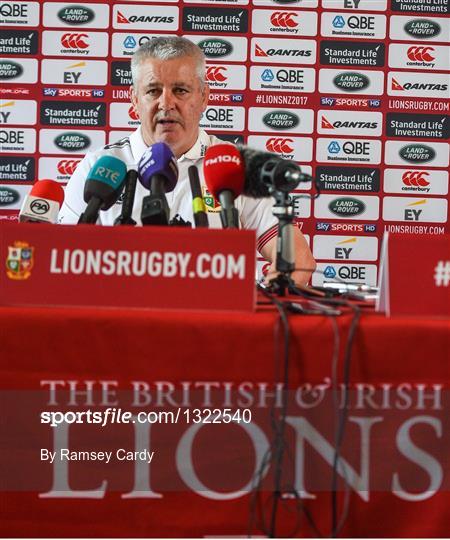 British and Irish Lions Squad Training and Press Conference