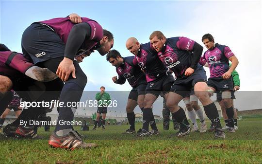 Connacht Rugby Squad Training - Thursday 15th December