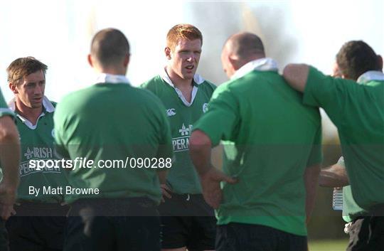 Ireland Rugby Squad Training Session