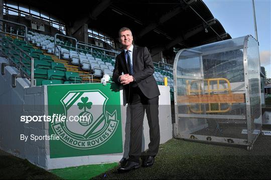 Stephen Kenny introduced as new Shamrock Rovers FC manager
