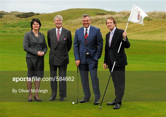 Irish Open 2012 Announcement Press Conference