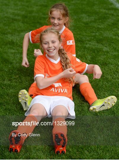 Aviva Soccer Sisters Event