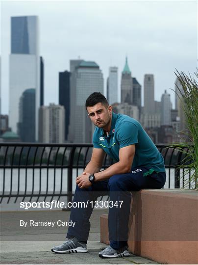 Ireland Rugby Squad Training and Press Conference