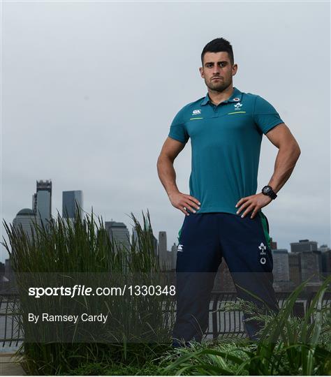 Ireland Rugby Squad Training and Press Conference