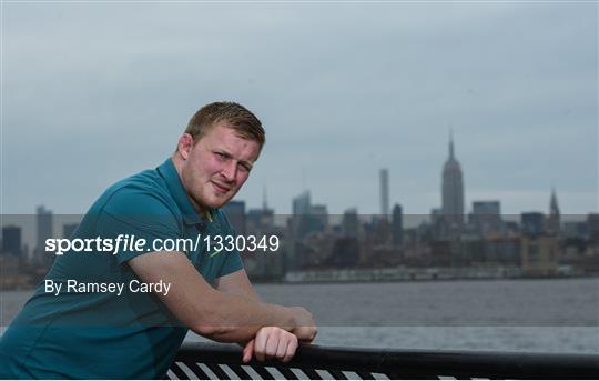 Ireland Rugby Squad Training and Press Conference