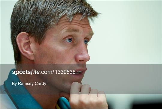 Ireland Rugby Captain's Run and Press Conference